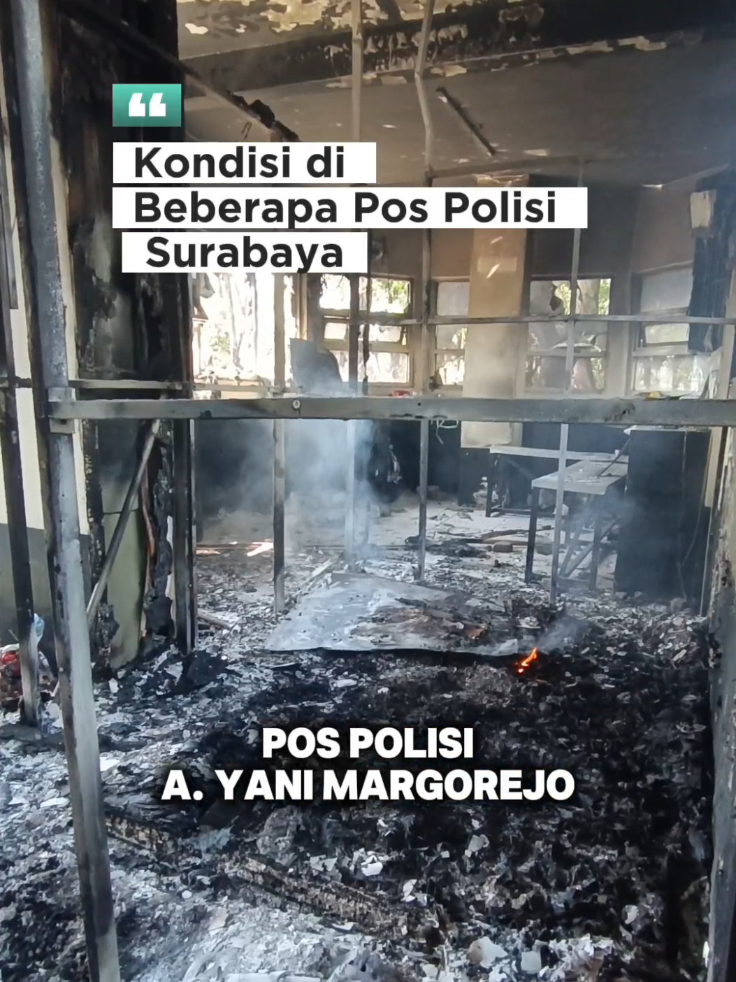 Surabaya Memanas! Kondisi Beberapa Pos Polisi di Kota Surabaya... (Sabtu, 30/8) #suroboyopride #surabaya #surabaya24jam #suroboyo #infosurabaya 