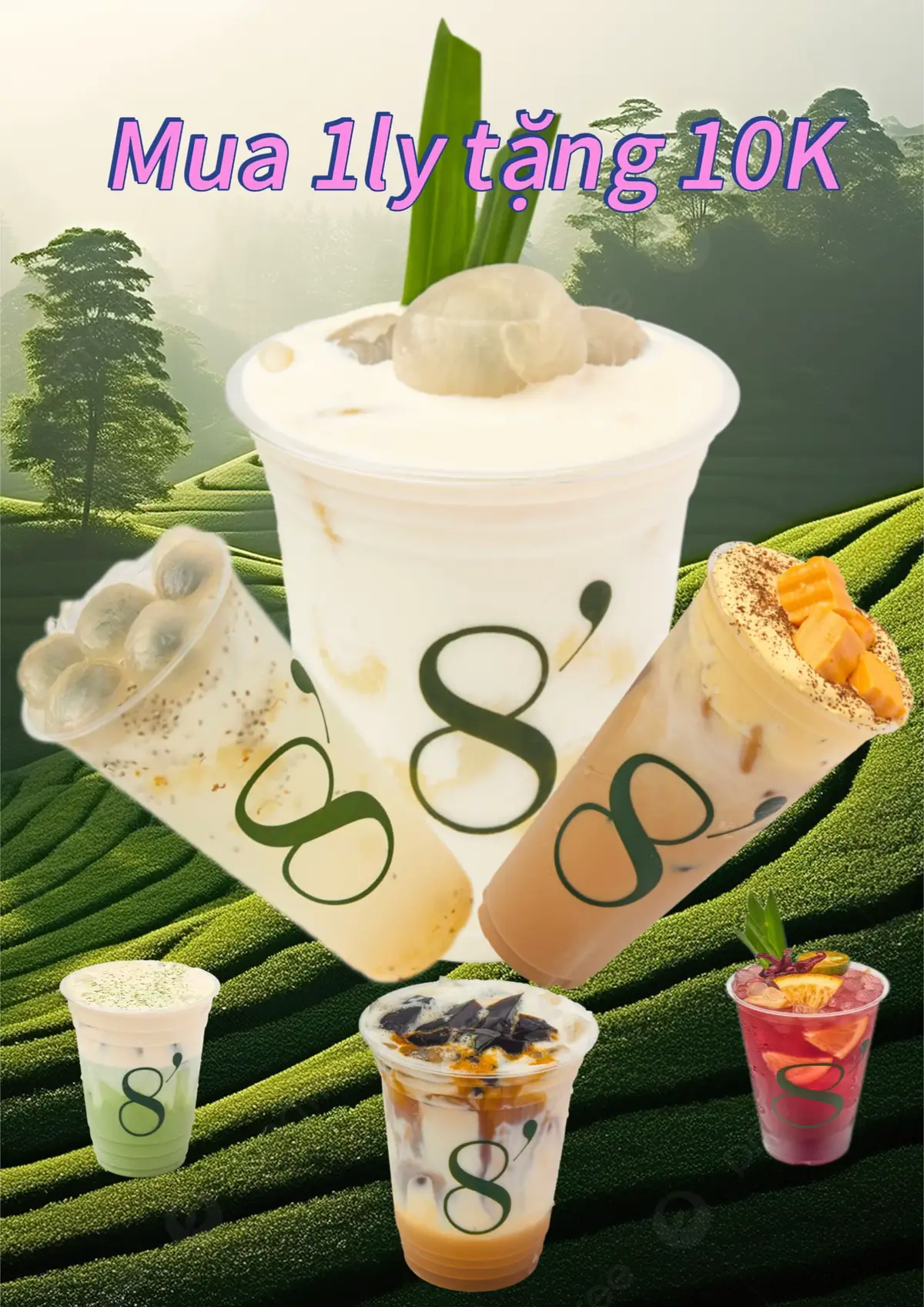 Mua 1ly tặng ngay 10k, 10ly tặng 100k nè #sinhviendanang #sinhvienkinhtedanang #trasuadanang 