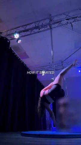 Only regret is not starting sooner 🤗 . . . . #polefitness #calisthenics #polesport #poletok #beforeandafter 