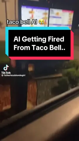 AI just got fired from Taco Bell… #c#carterpcst#techtechtok #ai #tacobell 