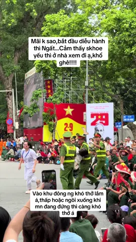Sức khoẻ yếu ở nhà hết đi…đông ng khó thở lắm á…Nhiều b đi từ sớm trông rất là mệt mỏi….#a80 #dieubinh #vietnammuonnam🇻🇳 #ngat 