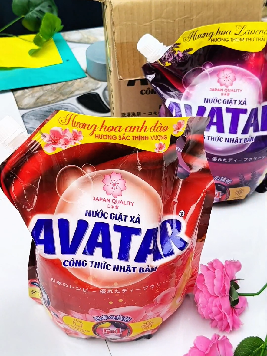 Nước giặt xả Avatar #xuhuong #nuocgiat #nuocgiatavatar #bongthithien87 