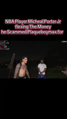 NBA player Micheal Porter Jr Scams Plaqueboymax #plaqueboymax #michealporterjr #scammed #foryoupage #NBA 