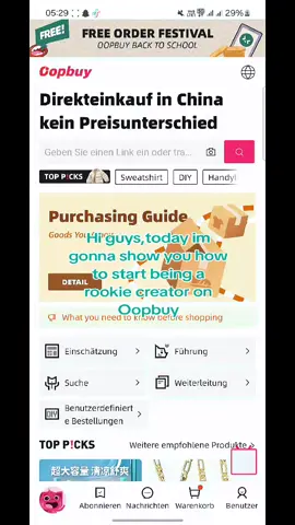 Join the rookie creator now and create content to earn money 💯 #oopbuychallenge #influencer #haul 