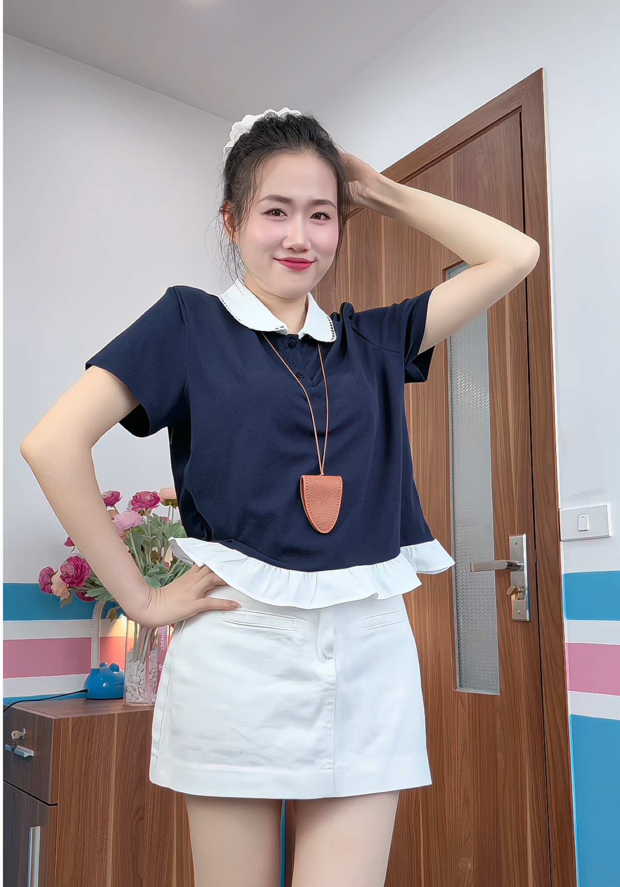 Phối gì cũng hợp luôn #aopolo #aopolocosen #aoxinh #rangkhenh 