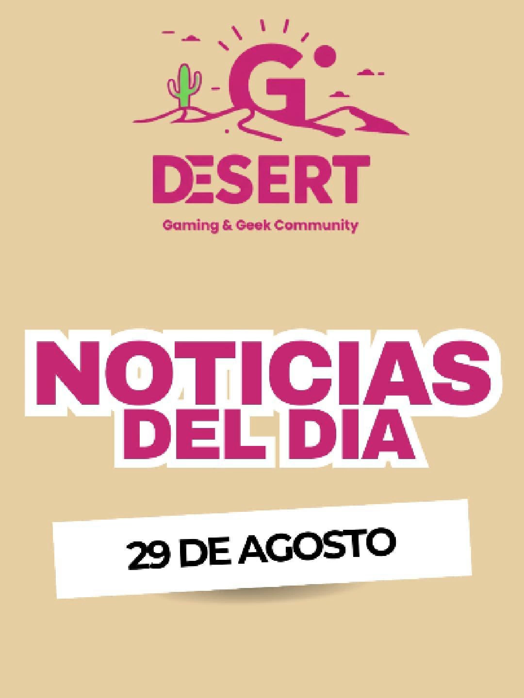 noticas del dia 29 de agosto #Gamers #cine #nintendo #eldenring