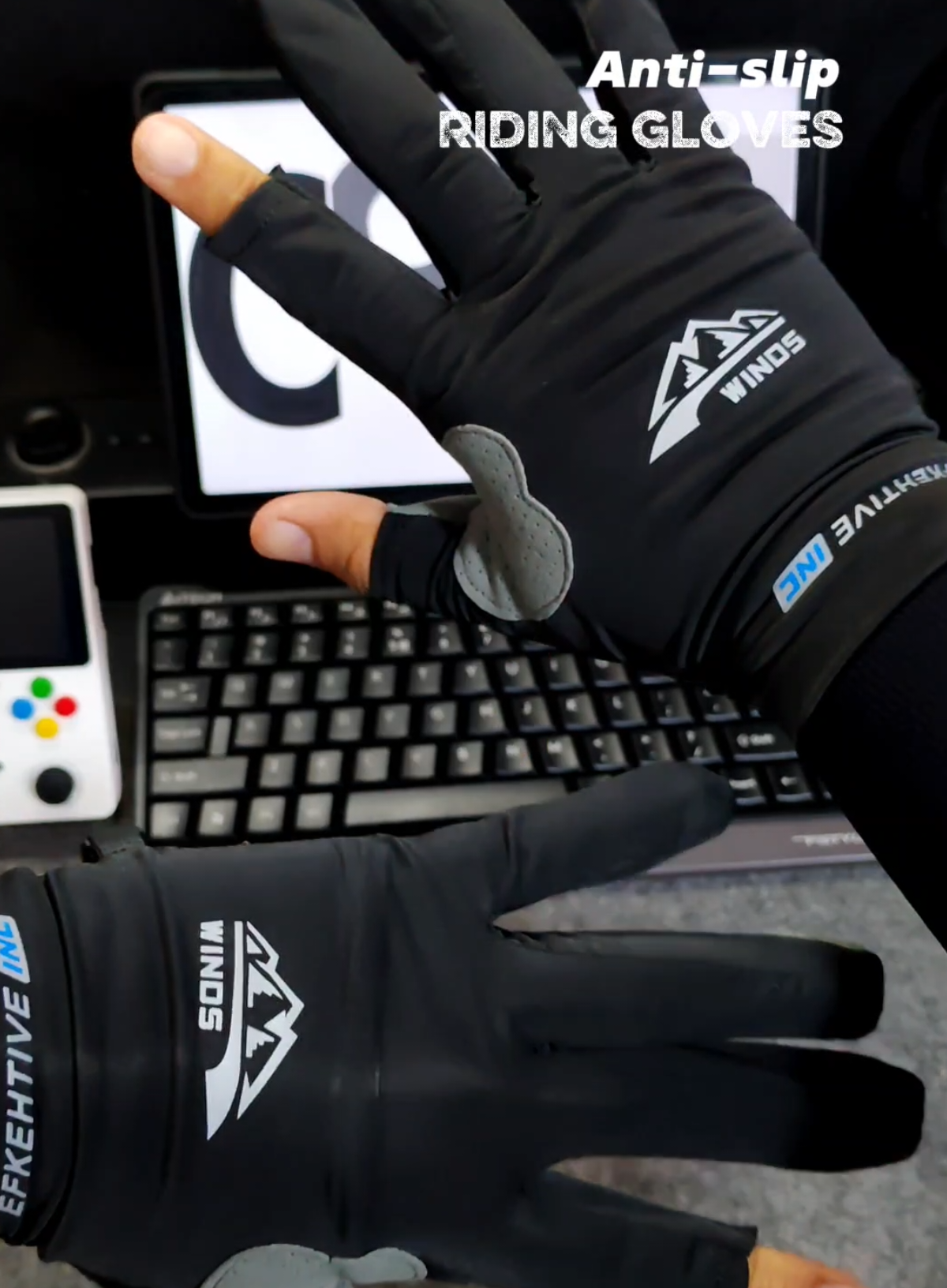Better grip = safer trip! 🧤👌 #ridinggloves #antislipgloves #antislip #gloves #motorcyclegloves 