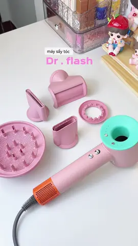 máy sấy tóc Dr.Flash , sấy mạnh và nhanh khô tóc lắm nhen 💨 #drflash #maysaytoc #maysaytoctaokieu #unboxing #thaothichriviu 