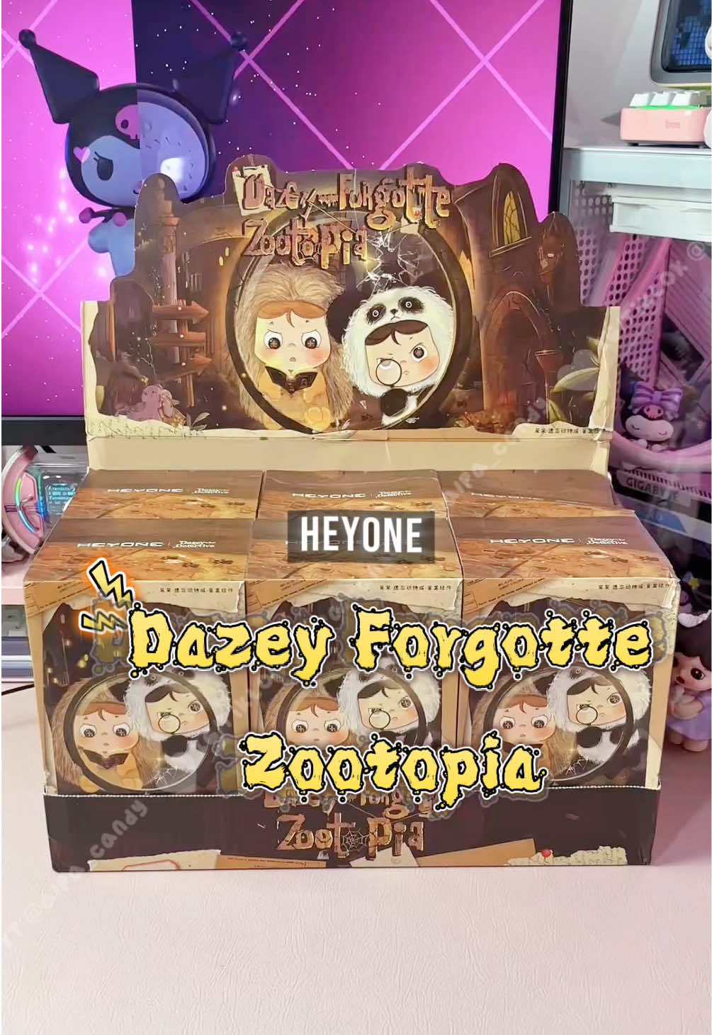 Blindbox tersedih 🥹😥 @Heyone_global #heyone #dazeydetective #blindbox #bagcharm #toys 