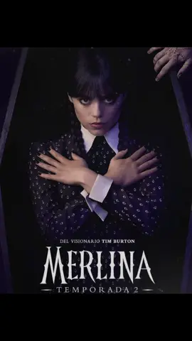 #SERIES  Nuevo #póster  de la segunda parte de Merlina  Se estrenará  el 3 de septiembre.   #castingmagazine #xalapa  💛 #Like 🔄  