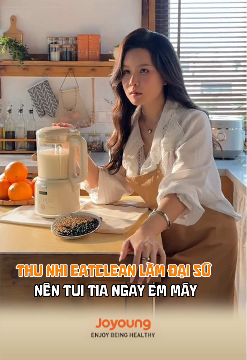 🥰 Làm sữa hạt tại nhà vừa ngon vừa an toàn cùng Máy nấu sữa hạt Joyoung JSM-135 #JoyoungVietnam #HappyBirthdayJoyoung #EnjoyBeingHealthy #maynausuahat #thunhieatclean 