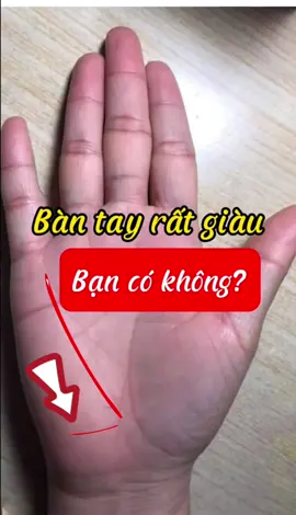 Bàn tay rất giàu bạn có không #xemboi #tuvi #tuvituongso #phongthuycatbinh #catbinhxemtay  @Phongthuycatbinh 
