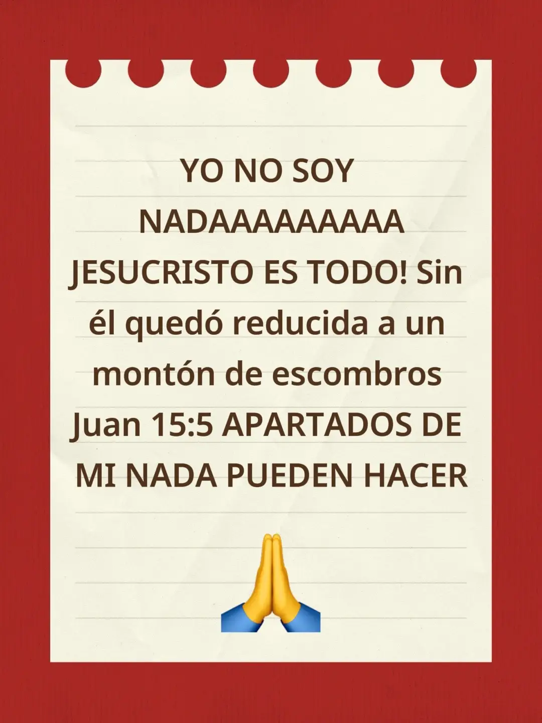 Llega el día llega el momento llega el evento llega a tiempo y te lleva a rendirte. Pero esta vez no rendirte en comñartimientos! LLEGA EL MOMENTO CUANDO ESTÁS VERDADERAMENTE LISTO PARA RENDIRTE LOR COMPLETO! #hagamosviralajesus #Biblia #jesus 