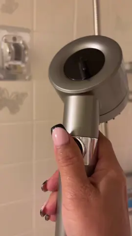 It helps save water, has a filter and simple to install and it arrived so fast #showerhead #waterfilter 