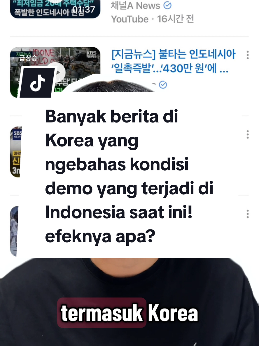 Demo besar di Indonesia saat ini bukan cuma soal protes massa lokal! efeknya juga dirasakan sampai ke hubungan bilateral dengan Korea dan negara lain. Inflasi? pengesahan tunjangan tinggi untuk DPR, hingga insiden menunggalnya driver ojol, semua bikin suasana makin memanas. Netizen luar negeri sekarang ngeliat ini sebagai tanda ada krisis legitimasi, banyak yang menyuarakan kekhawatiran soal korupsi dan represifisme juga. Investor global ikutan cemas lho guys, nilai rupiah anjlok hampir 1 %, IHSG terjun lebih dari 2 %, dan banyak negara seperti AS, Kanada, Taiwan, Inggris ikut perbarui travel advisory. Pemerintah seharusnya baca sinyal ini dan saatnya langkah nyata, bukan cuma mitigasi jangka pendek.