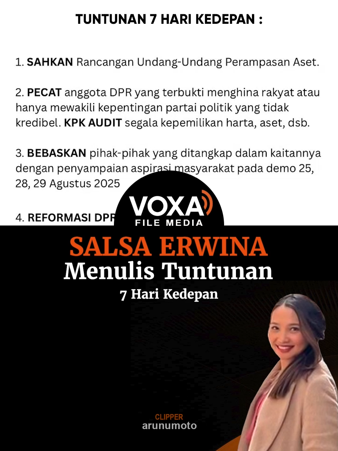 Tuntunan 7 Hari Kedepan yang di tulis oleh Salsa Erwina Hutagalung