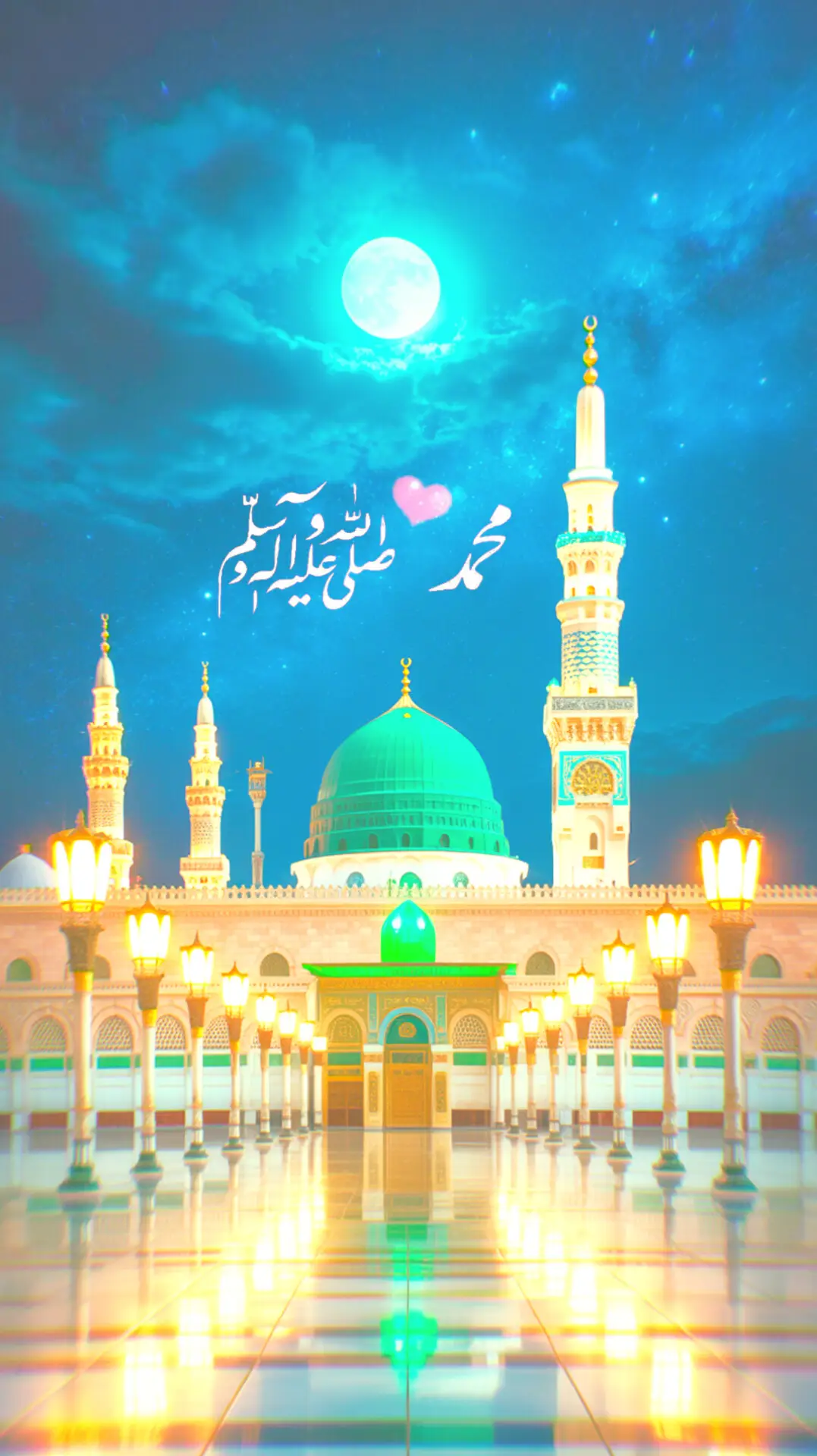 Madinah, the City of the Prophet, shines bright A beacon of faith, where Islam's history takes flight The Masjid an-Nabawi, a mosque of grandeur and might Where the Prophet Muhammad's tomb is a sacred sight The city's streets are lined with date palms, green and tall A tranquil oasis, where faith and peace enthrall Madinah's rich history and heritage are palpable and real A place where Muslims from all over the world come to feel The city's warm hospitality and welcoming smile Make it a place of pilgrimage, worth traveling a long while.#tranding #foryou #viral #grow #fyp 