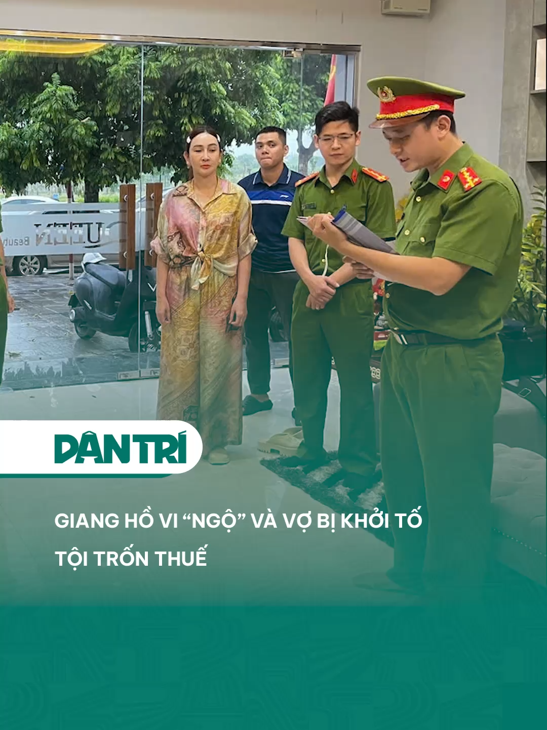 Giang hồ Vi “Ngộ” và vợ bị khởi tố tội Trốn thuế #dantrinews #xuhuong #LearnOnTikTok