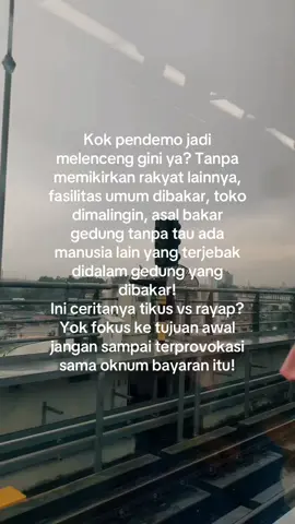Jangan sampai terprovokasi yok bisa yok berpikir jernih kembali ke tujuan awal #fyp #bubarkandpr #foryoupage #fypage 