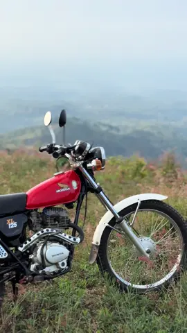 jam e 12an jie ☕️ #hondaxl125 #trailjadul #hondaxlindonesia 