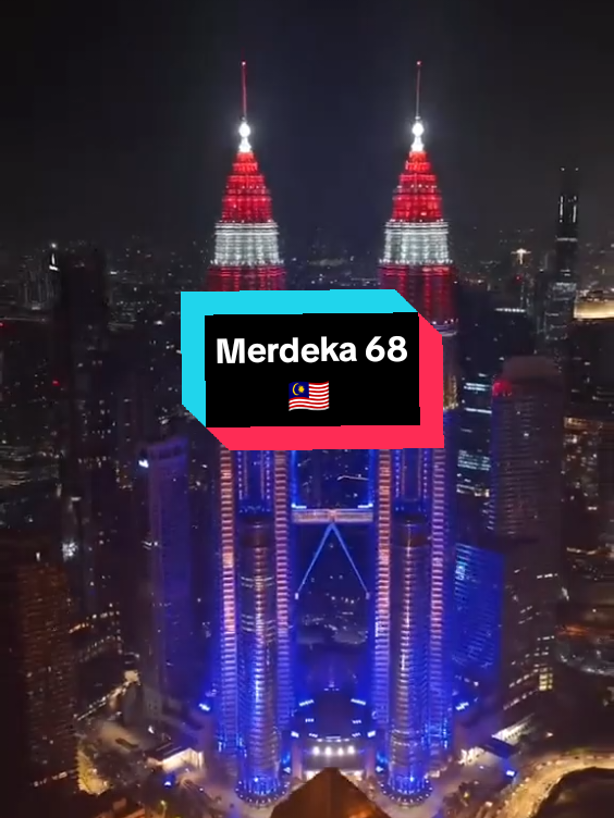 Ada yang dah tak sabar ke? Selamat Hari Kemerdekaan yang ke 68TH. #malaysia #merdeka #kualalumpur #foryou #viralvideo 