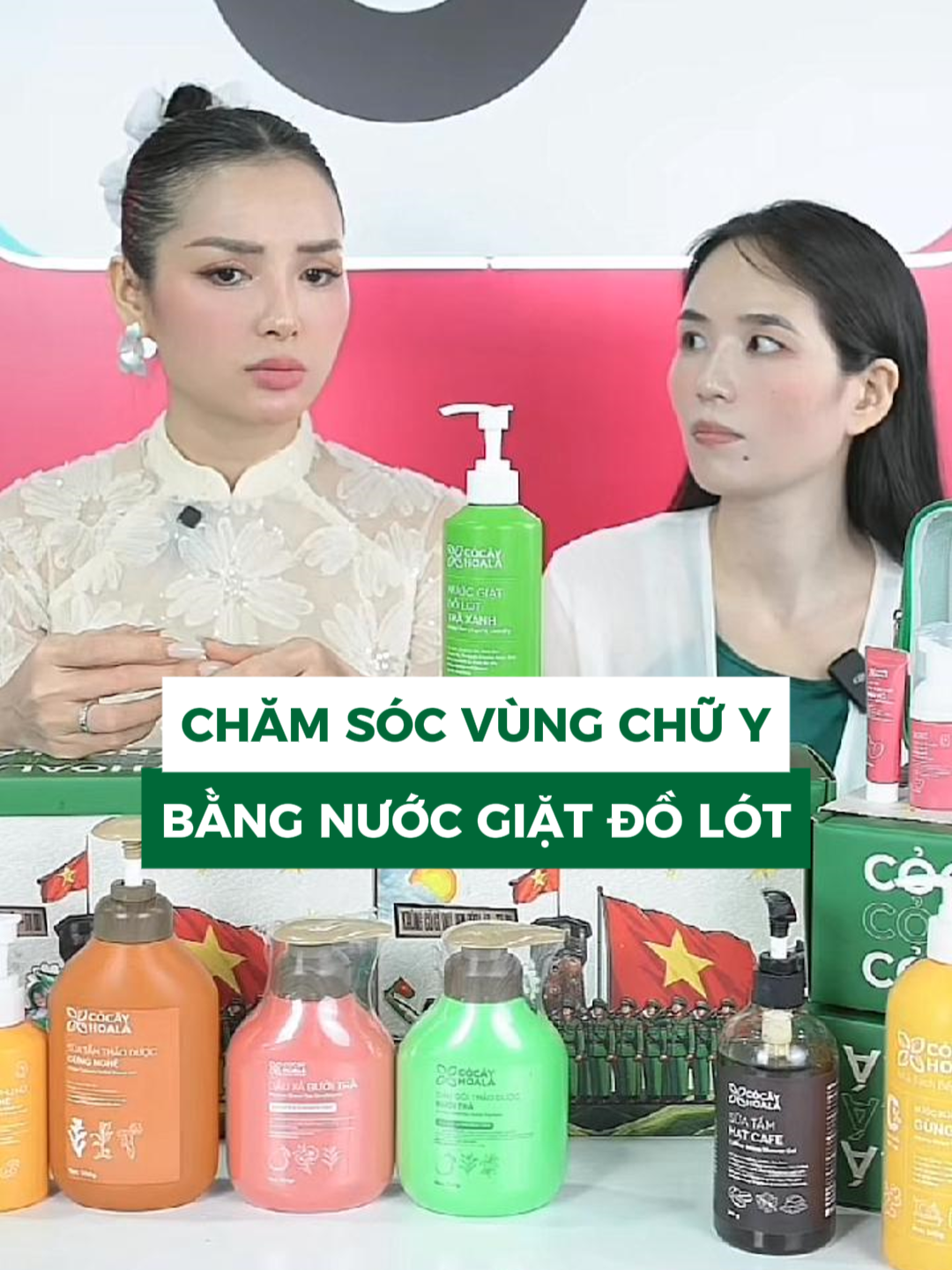 Giảm giá nước giặt đồ lót hương trà xanh #cocayhoala #nuocgiattraxanh #nuocgiatdolot #phuongtrinhjolie