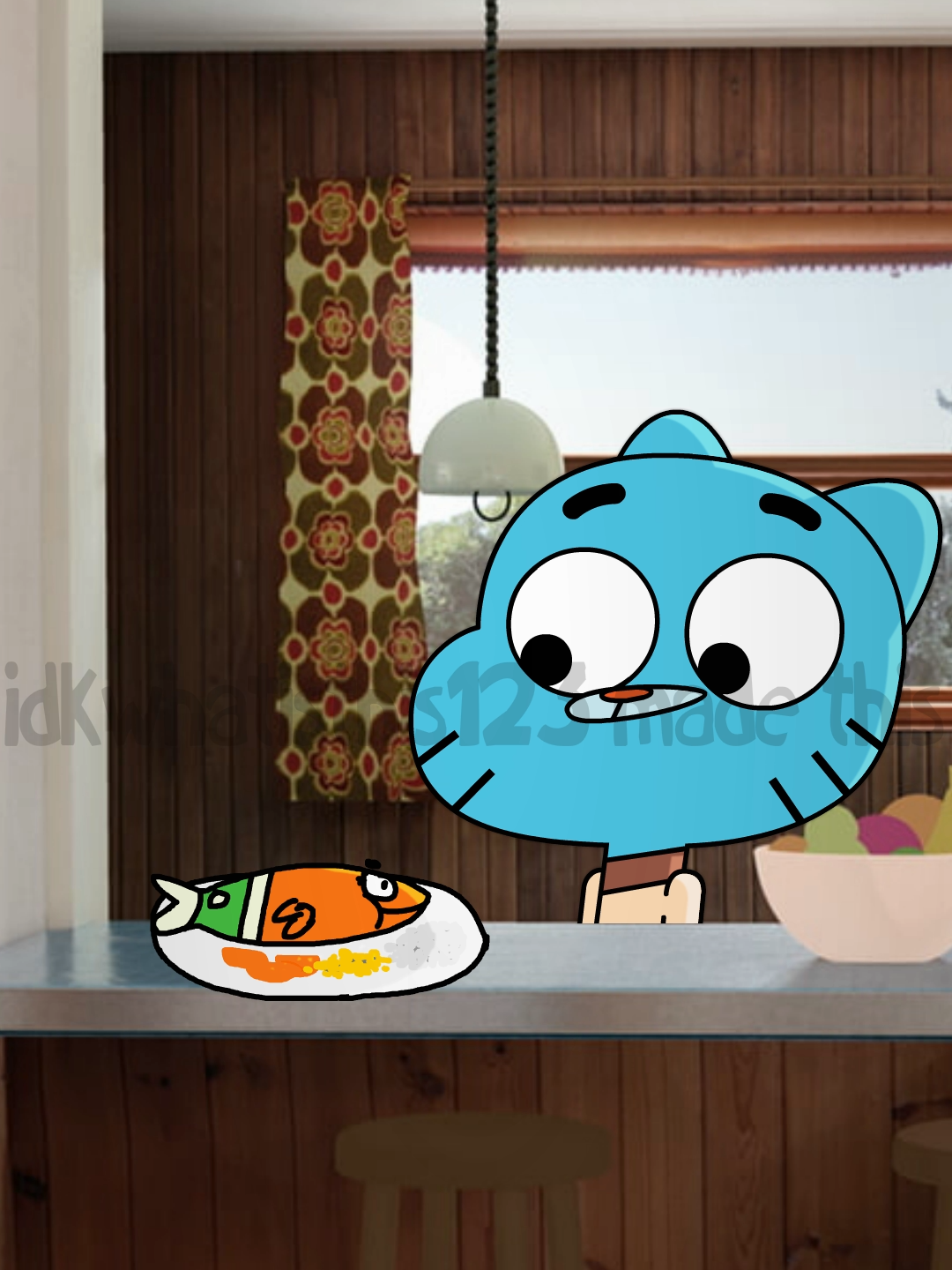 too late gumball... darwin is now a ceviche 😔😔 #fyp #animationmeme #gumballwatterson #tawog #elincreiblemundodegumball #twwwog #wellthisstinks  probably another lazy animation, im just busy with other animations :p gumball rigs by ironskarmory676