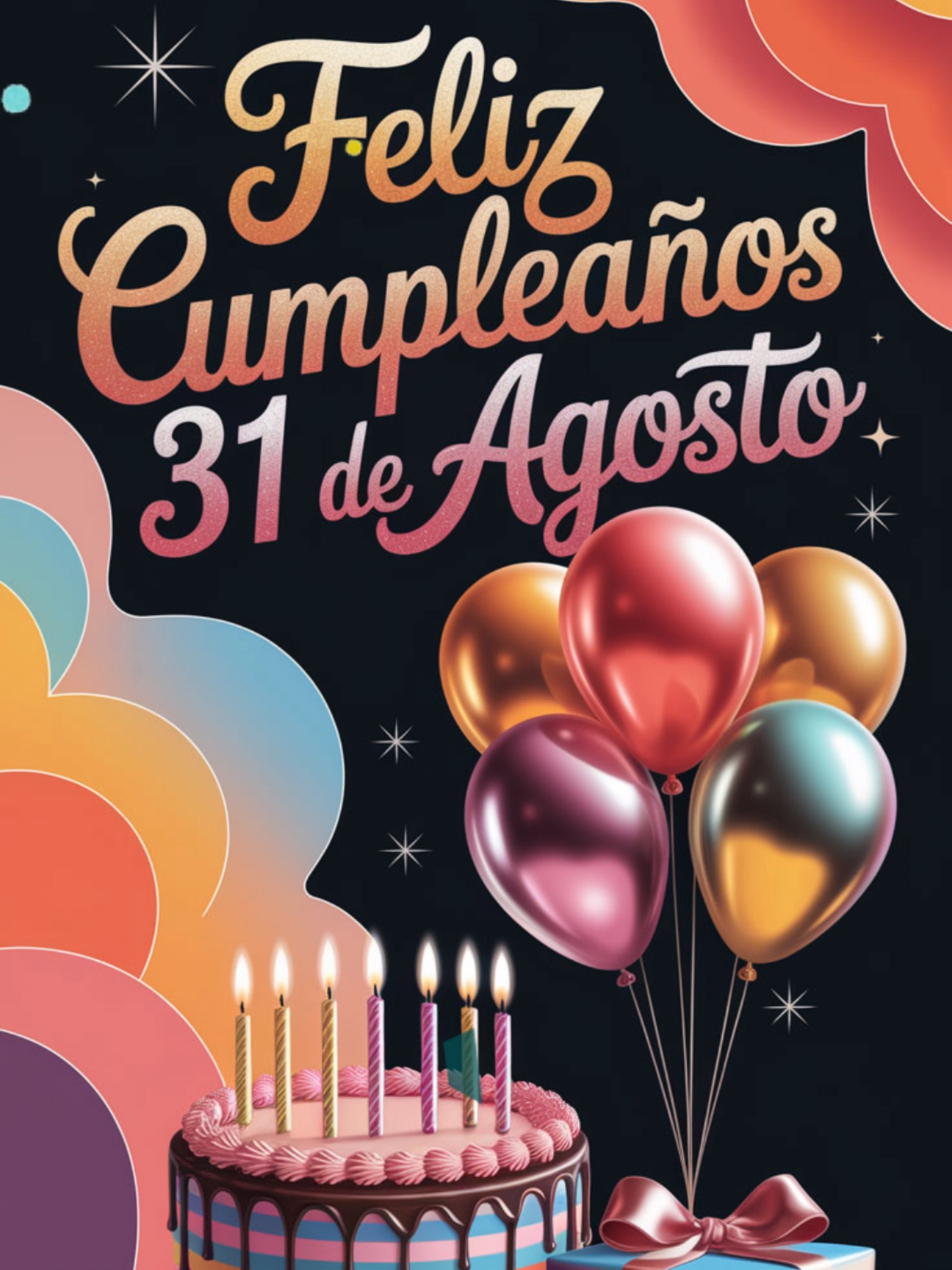 Cumpleaños Feliz 31 de Agosto - Que los cumplas Feliz 31 de Agosto - Saludo de Cumpleaños para ti ¡Feliz Cumpleaños 31 de Agosto! Este es un saludo dedicado para los cumpleañeros del 31 de Agosto con la Canción Cumpleaños Feliz te deseamos todos. #31deagosto2022 #cumpleaños #agosto #cancióndecumpleaños #eshoy #FelizCumpleaños #CumpleañosFeliz #happybirthday #31agosto