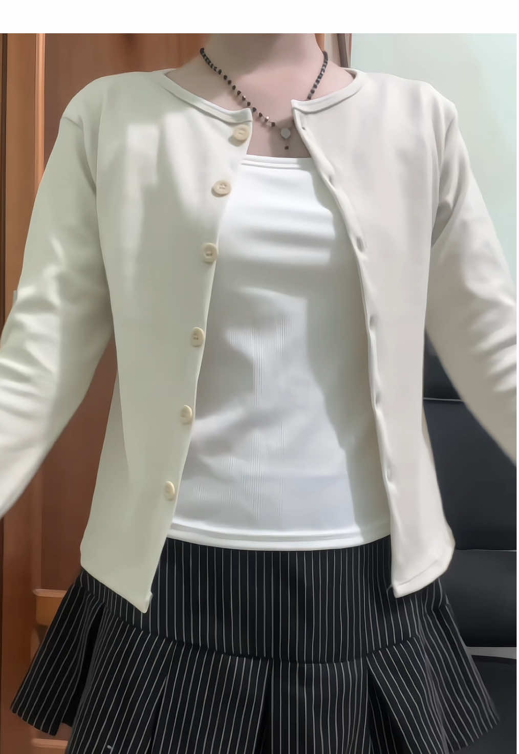 Áo khoác cardigan #OOTD #trending #reviewquanao #xh #viral 