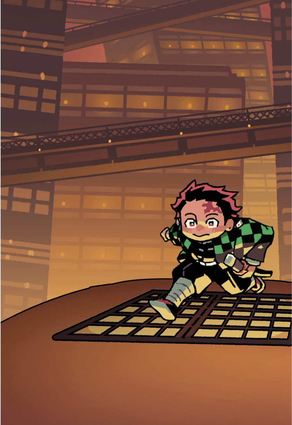 tanjiro about to square off against the seventh upper moon demons 👹  #demonslayer #kimetsunoyaiba #tanjiro #kpopdemonhunters #nycnouu