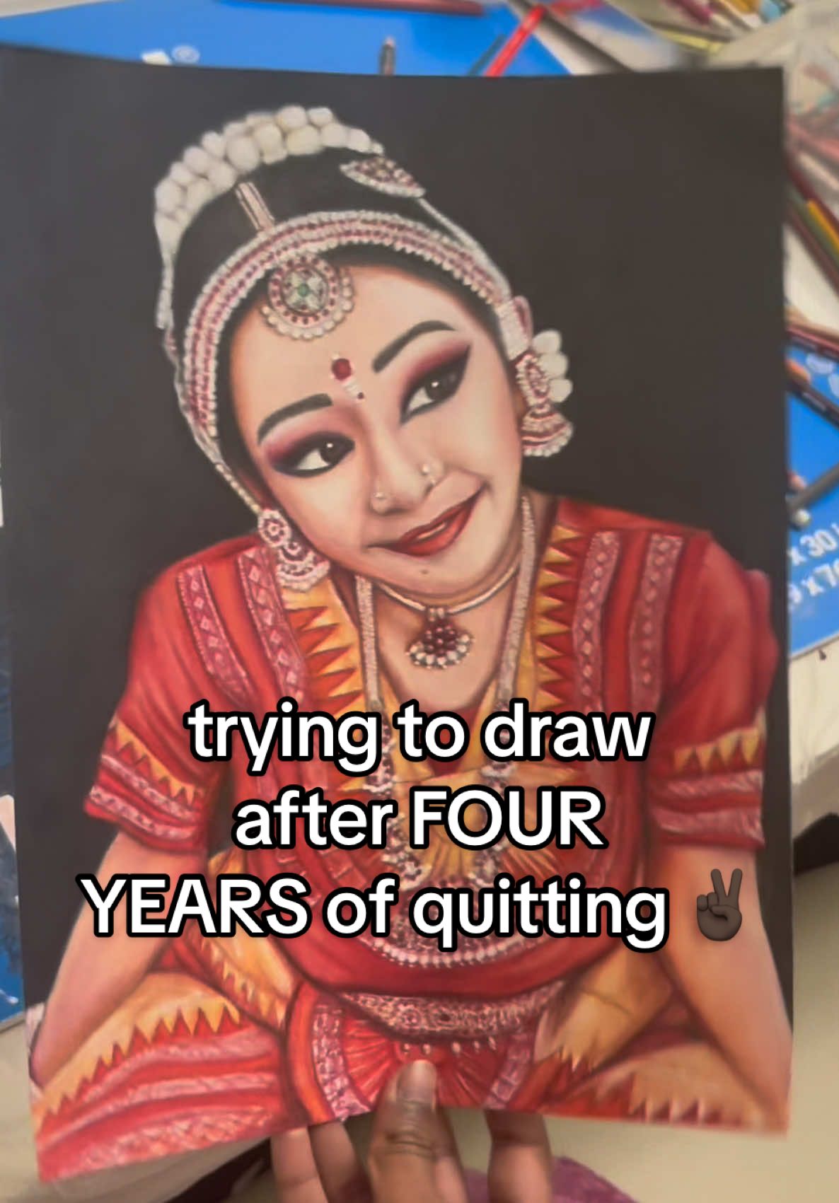 guys IK THIS IS DIFFERENT BUT I LWK FORGOT I COULD DRAW PLZ COMMENT IF U FW TS 🥹🥹❤️❤️ also THANK U FOR 24K OMG 🙏🏿 #drawing #artblock #coloredpencil #fyp #viral