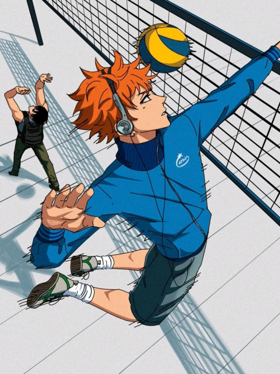 serangan cepat 2 anomali🥶🔥 #haikyuu #hinatashoyo #kageyamatobio #animevolleyball #creatoranimeone 
