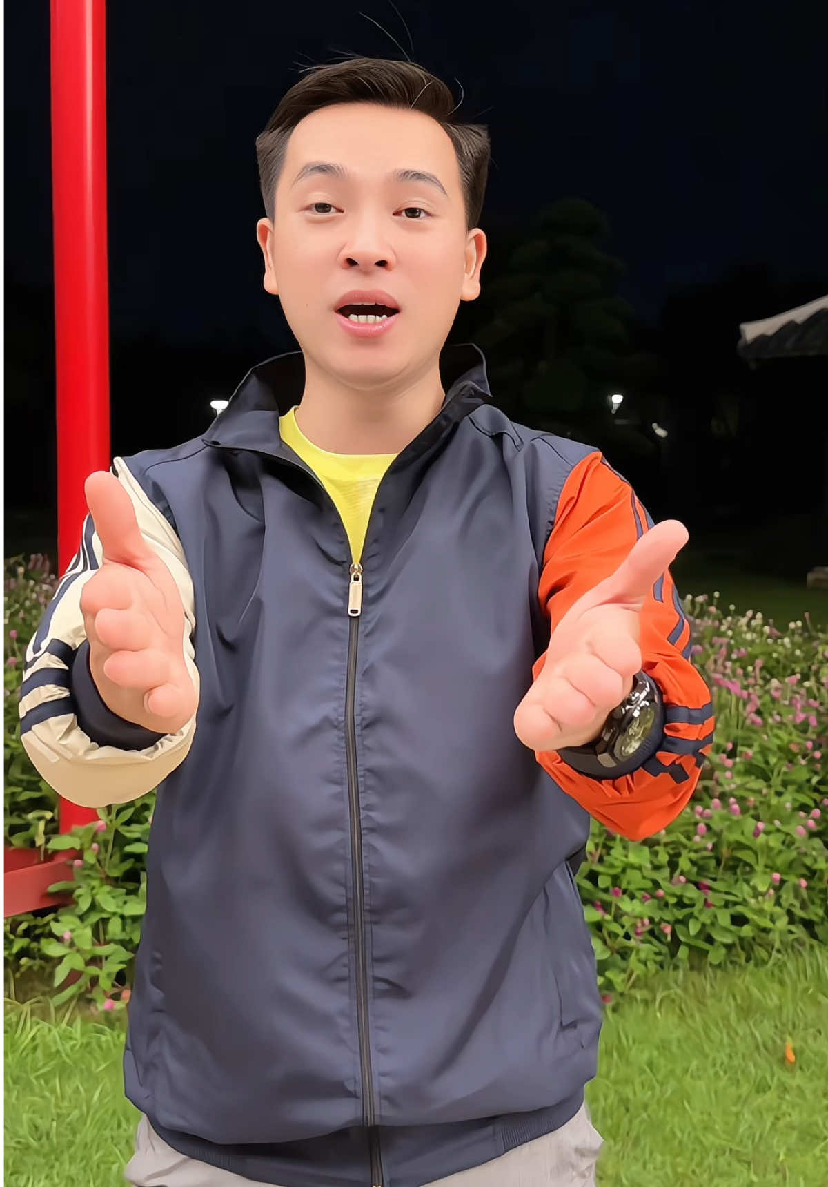 Áo Khoác Dù - Áo Khoác 2 Lớp Cao Cổ Phối Màu Nam Nữ