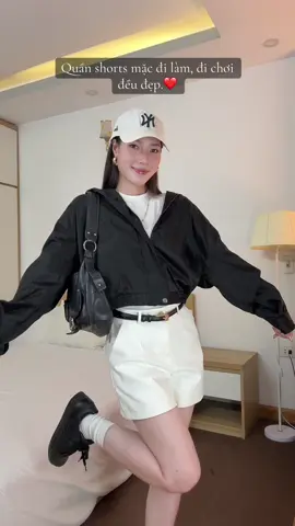 +1 chiếc quần ứng dụng. #quanshort #shorts #quan #mixandmatch #phoidoxinh 