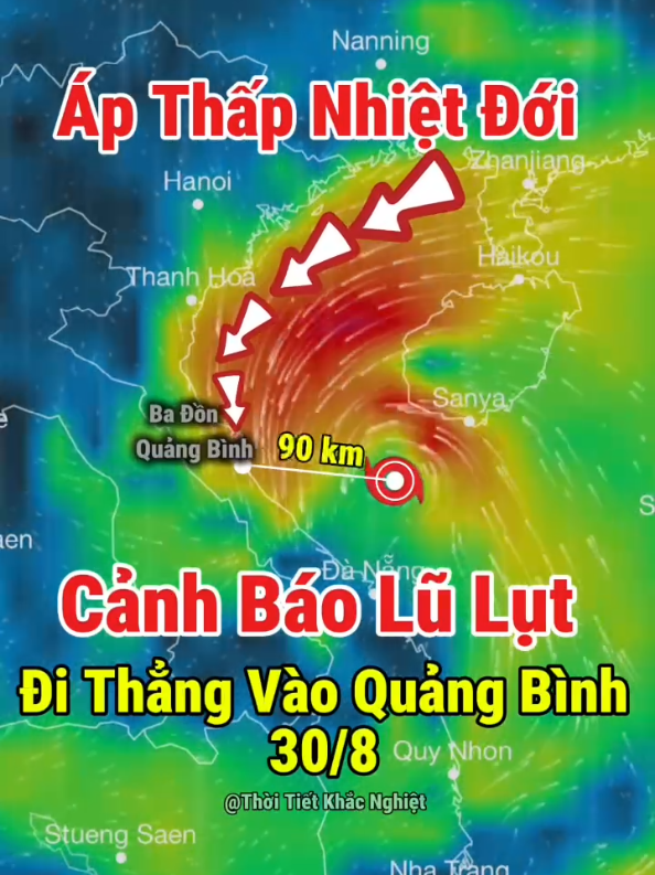 cập nhật mới nhất Áp Thấp Nhiệt đới 30/8 #tinapthapnhietdoi #tintucbaoso6 #tintucbaomoinhat #apthapnhietdoi #capnhatbaoso6 