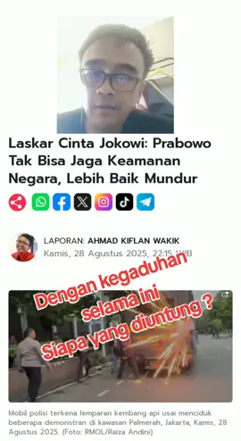 Siapa yang diuntungkan dengan kegaduhan politik selama ini? anda mungkin sudah bisa menebaknya🤣 #politikindonesia #kegaduhanpolitikindonesia #assalamualaikum #numpanglewat #brandafypシ #fyp 