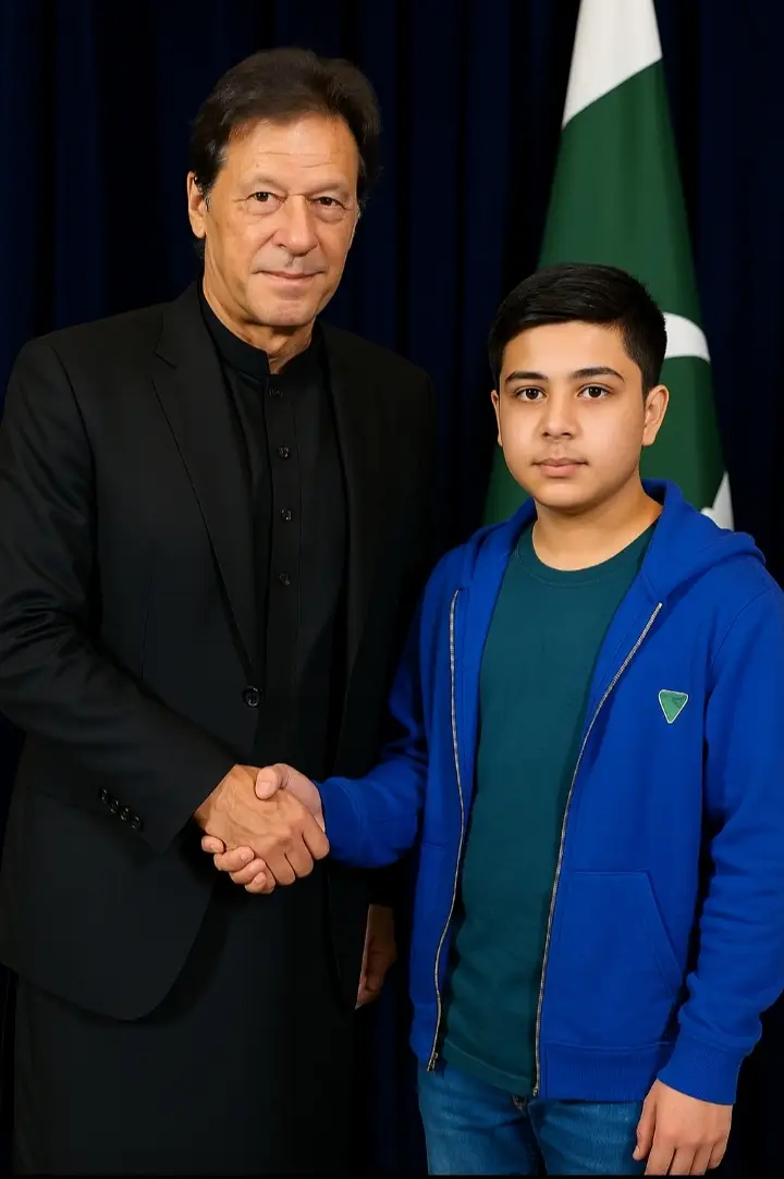 Hi chat gpt piz create the image I am meeting with Imran Khan warning same dress as those seemin Imran Khan picso crea #foryou 