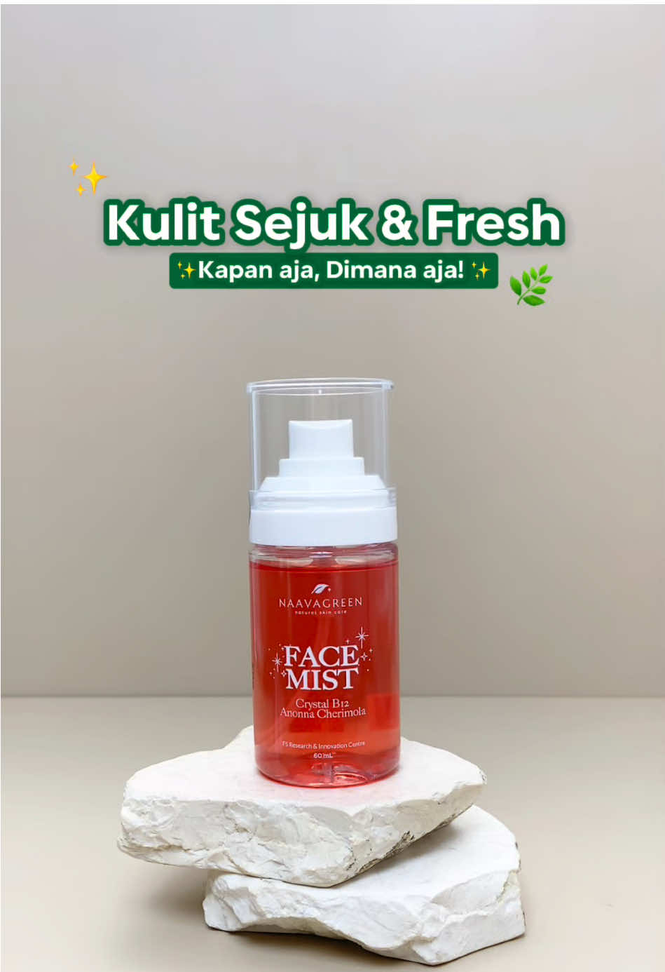 Kunci kesegaran kulit wajah dimanapun dan kapanpun?  Naavagreen Face Mist B12 🌸 Tinggal spray, wajah terasa lebih segar dan lembap! ✨ Checkout sekarang! #Naavagreen #SkincareJagoan #CantikBebasDrama #rekomendasiskincare #skincare 