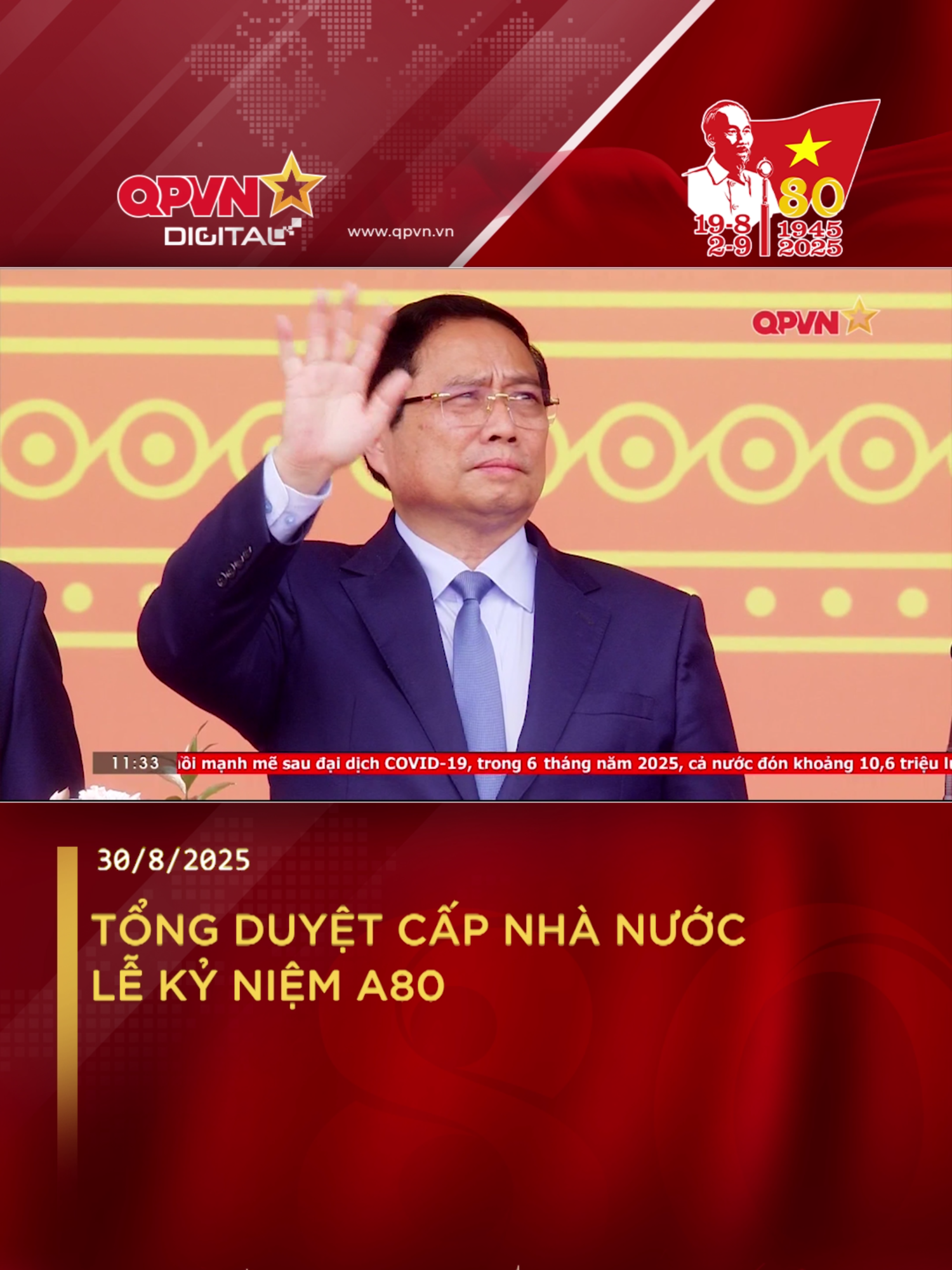 TỔNG DUYỆT CẤP NHÀ NƯỚC LỄ KỶ NIỆM A80 #a80 #tintuc #qpvndigital #quandoi #shorts #fypシ゚viral