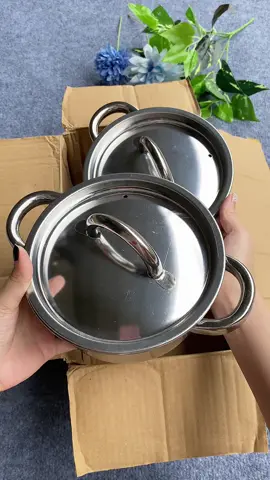 Combo 2 cái nồi inox chỉ 99k#noiinox #review #xuhuong 