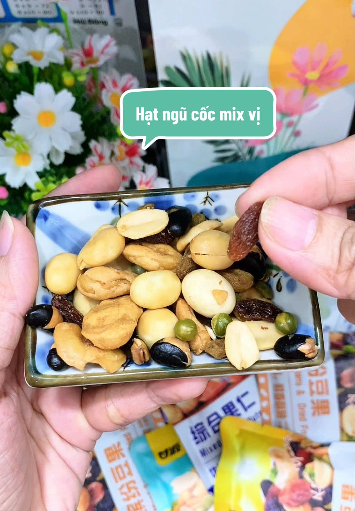 Hạt ngũ cốc mix vị#hatngucoc #hatdinhduong #anvatnoidiatrung #anvat #fyp  @Tạp hoá nhà My 