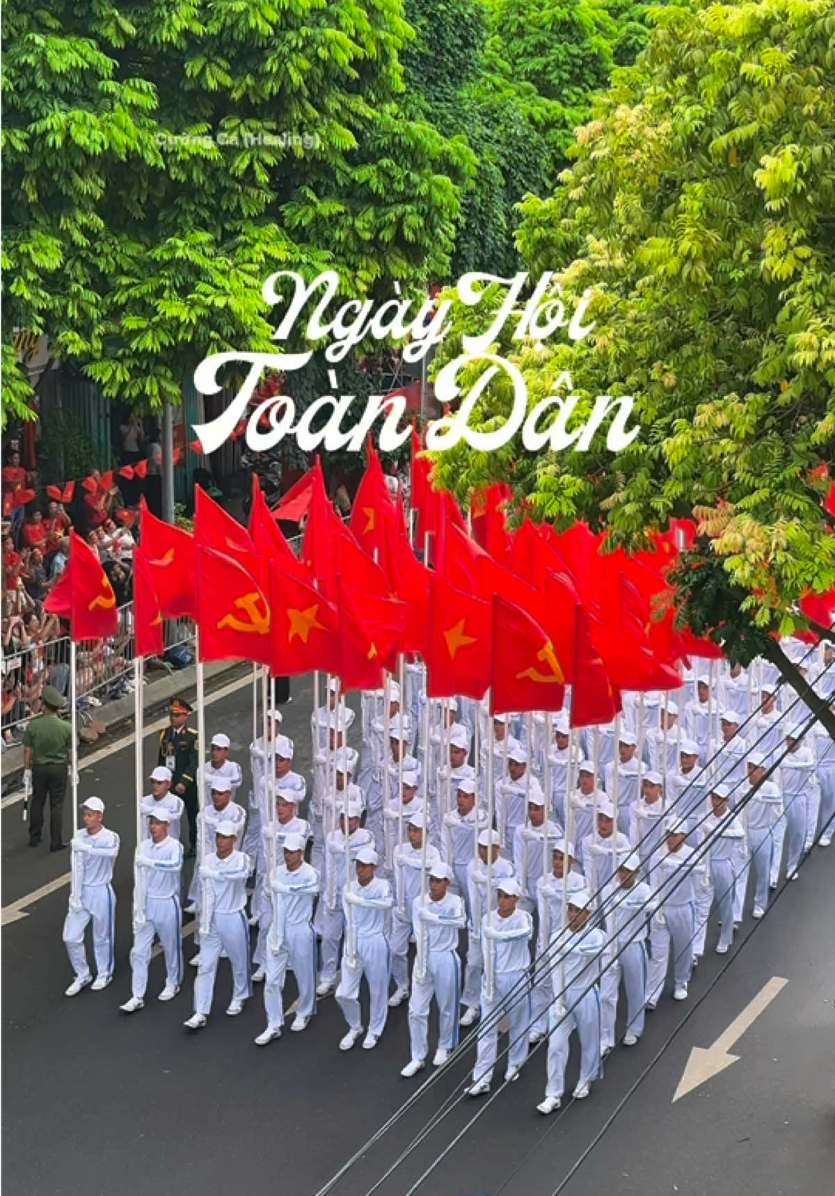 Mãn nhãn với và cảm thấy thật sự rất tự hào ngày hôm nay vì đã quay được góc siêu đẹp cho A80 , có thể xem các đồng chí diễu binh mỗi ngày 🇻🇳❤️ #tongduyeta80 #vietnam #tetdoclap #quockhanh2025 #cuongcahealing 