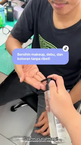 Makeup waterproof gamasalah lagi karna udah ada cleansing oil ginza yang bersihin nya makZimal! #doublecleansing #makeupremover 