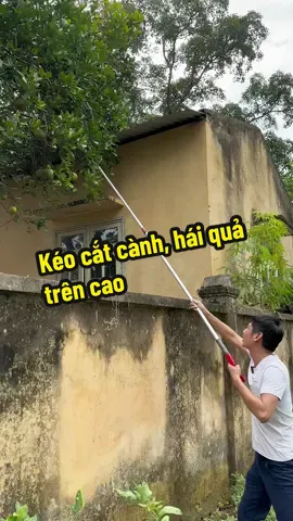 Kéo cắt cành, hái quả trên cao tiện lợi dài 3m #baobacbo #keocatcanh #xuhuongtiktok 