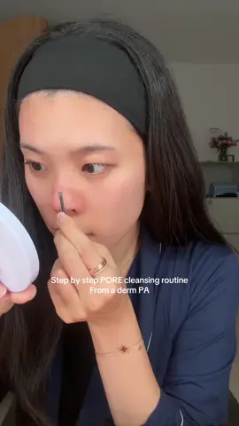 Squeaky clean 🫧 @LaRochePosayUS @houseofdohwa @Dr.Althea US @anua_global @iUNIK @RoC Skincare @Dieux Skin @COSNORI @Dr.Jart+ North America @KraveBeauty @celimax.global  #skincareroutine #skincare #nighttimeroutine #pores #oilyskin 