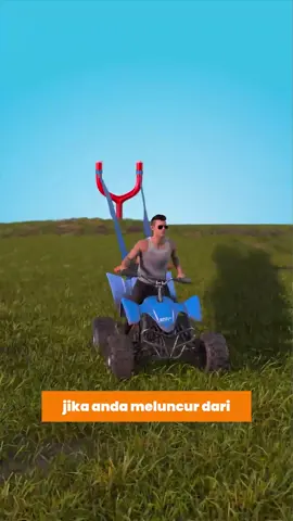 Ini yang terjadi jika meluncur dari ketapel 😳 #fyp 