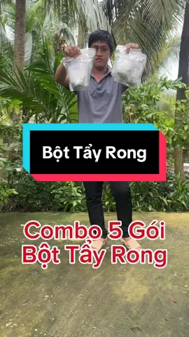 Combo 5 bịch tẩy rong 500g giá rẻ cho anh chị nào cần nè #thachhuynh #bottayrongreu #tayrongreu #tayrong #bottayrong  @Thạch Huỳnh 