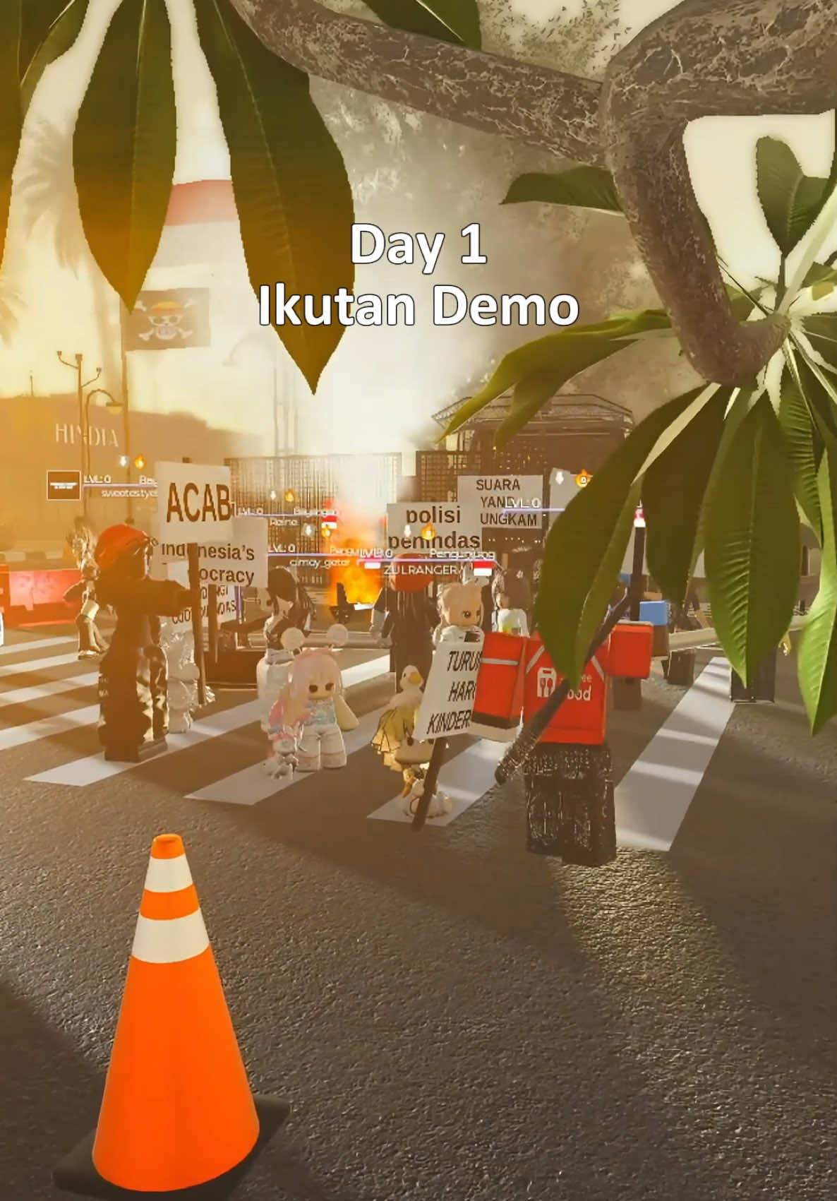 Pengen ikutan demo tapi lewat roblox dulu #roblox #robloxindonesia #demo #dpr #indonesia🇮🇩 