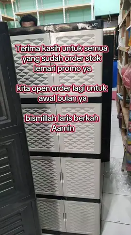Alhamdulillah berkah berkah Aamin #tokomisterlaris #rahimimahmud #lemariplastikmurah #lemariplastikaceh #promofreeongkir 