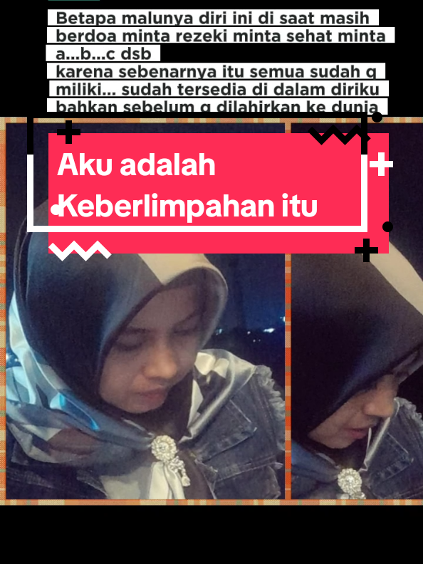 Q adalah keberlimpahan itu... Q bukan pikiran, bukan perasaan, bukan ego dan jg bukan tubuh ini, q adalah percikan ruh Nya yg tak terbatas. Ada keberlimpahan di dalam diriku yg otentik ini. #kesadaran #keberlimpahan #selaras #selarasdengansemesta #fypシ゚ 